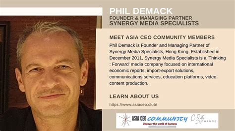 Phil Demack Profiles .
